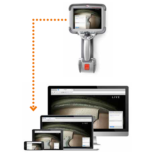 MViQ遠(yuǎn)程協(xié)作檢測(cè) 工業(yè)內(nèi)窺鏡Mentor Visual iQ 遠(yuǎn)程協(xié)作檢測(cè)更高效