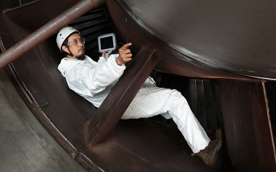 使用韋林工業內窺進行檢測 使用韋林工業內窺進行檢測