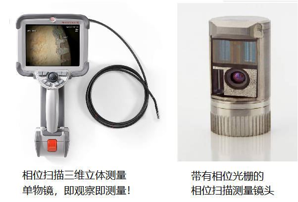 相位掃描三維立體測量內(nèi)窺鏡 單物鏡即觀察即測量工業(yè)內(nèi)窺鏡品牌推薦