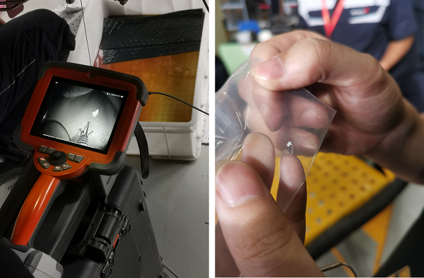 韋林工業(yè)內(nèi)窺鏡孔探檢測抓取異物 韋林工業(yè)內(nèi)窺鏡孔探檢測抓取異物