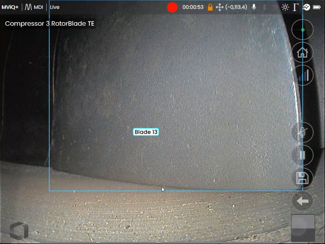 自動記錄已檢測葉片的數量 自動記錄已檢測葉片的數量